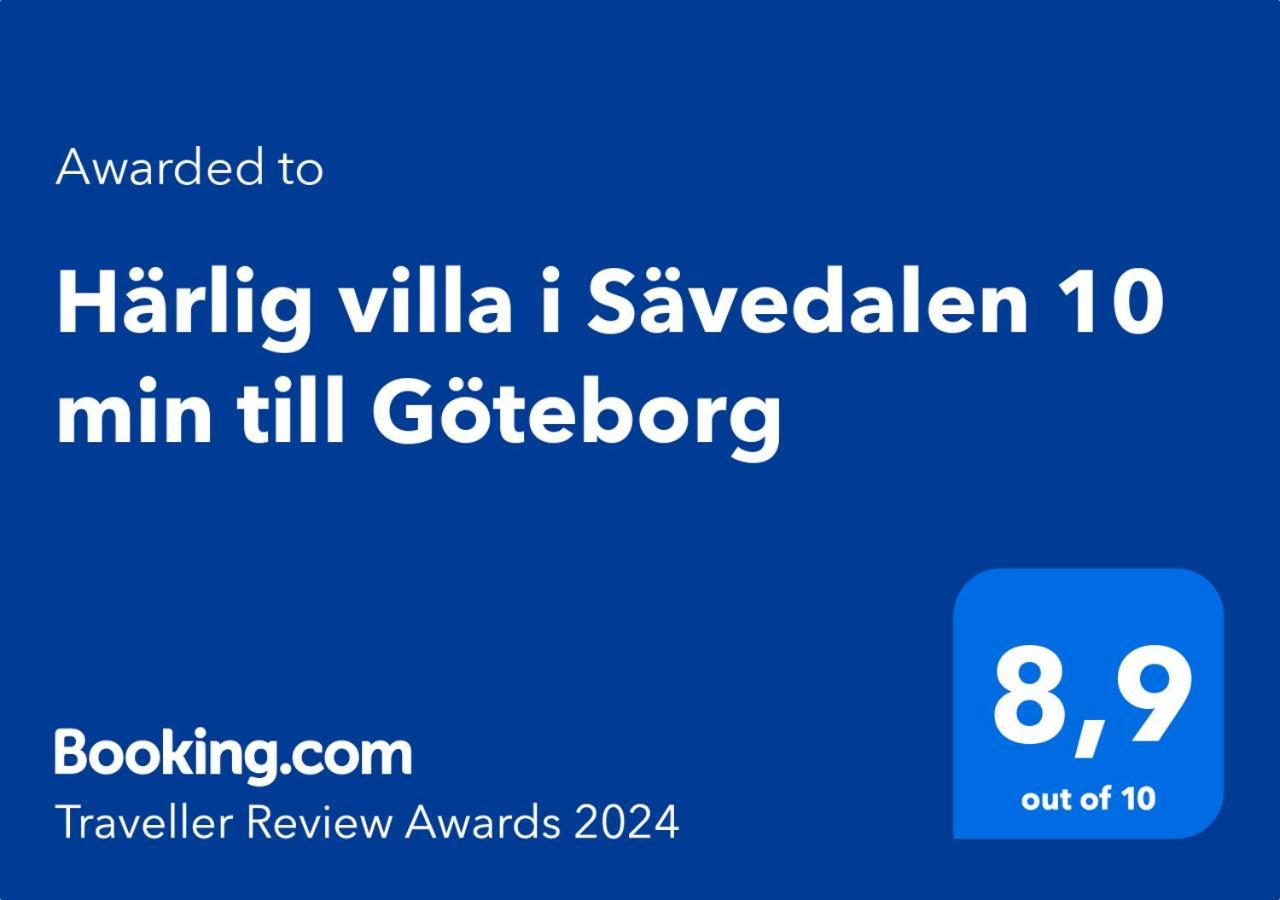Harlig Villa I Savedalen 10 Min Till Goteborg Kültér fotó